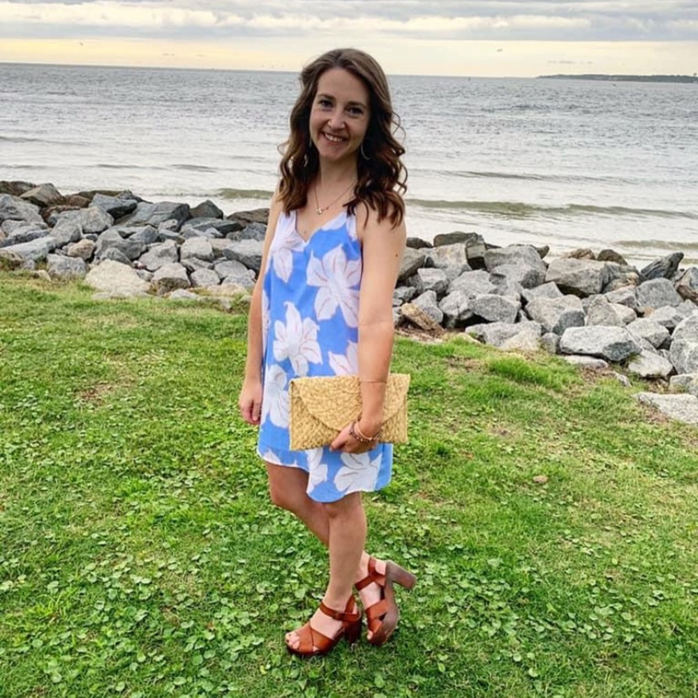 Floral/Beachy mini dress